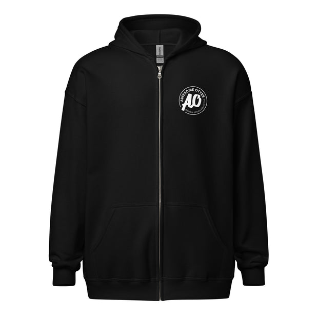 Unisex heavy blend zip hoodie - Platypus Board Co.