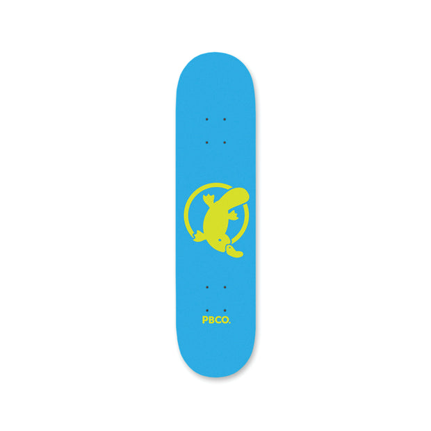 PBCOhio Cyan 8.0" Skateboard - Platypus Board Co.