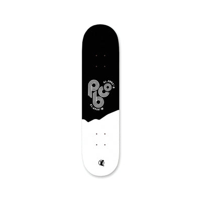 PBCOhio White 8.0" Skateboard - Platypus Board Co.